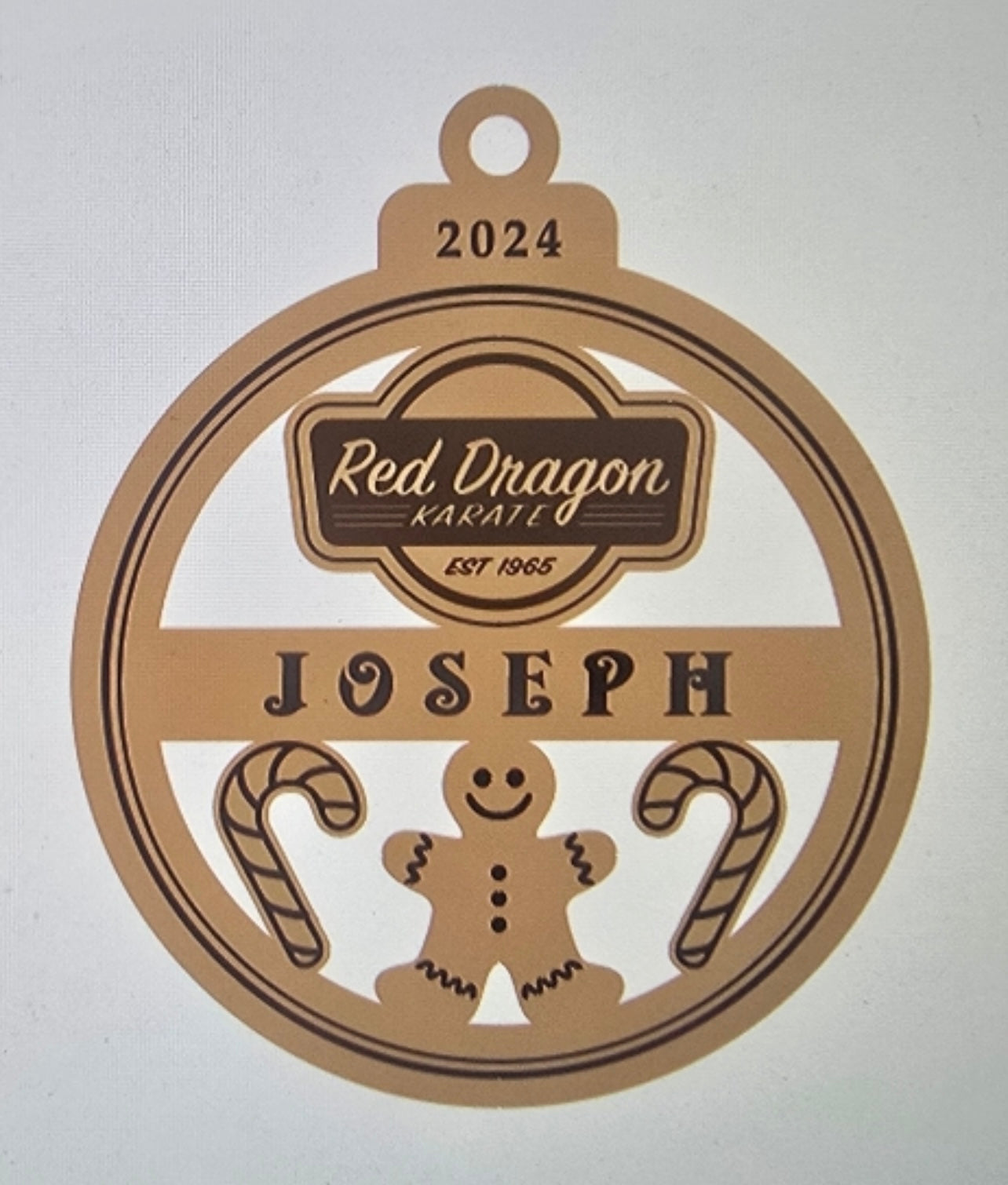 2024 Custom Holiday Ornament